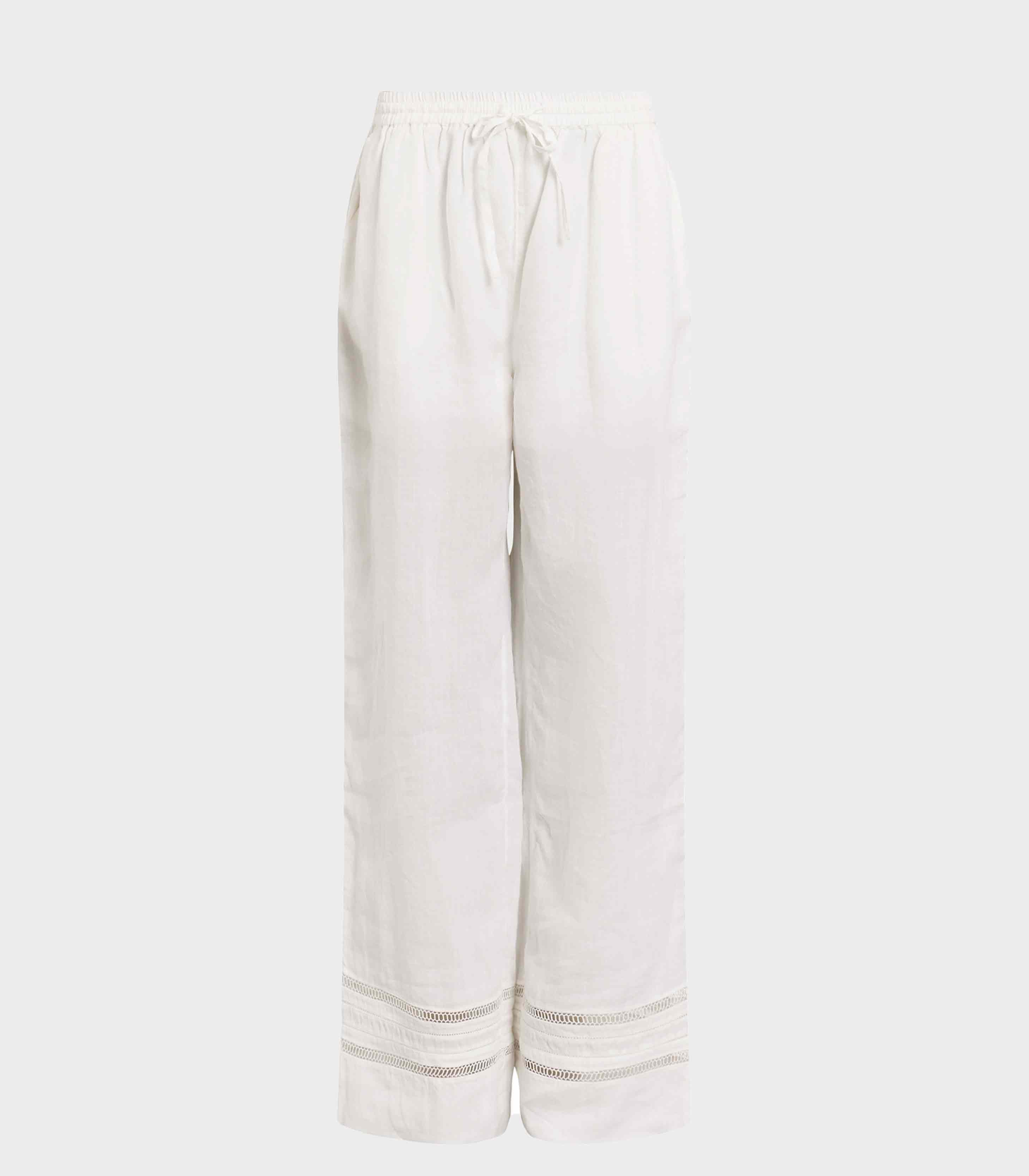 Allsaints -jade linen wide leg trousers
 - women