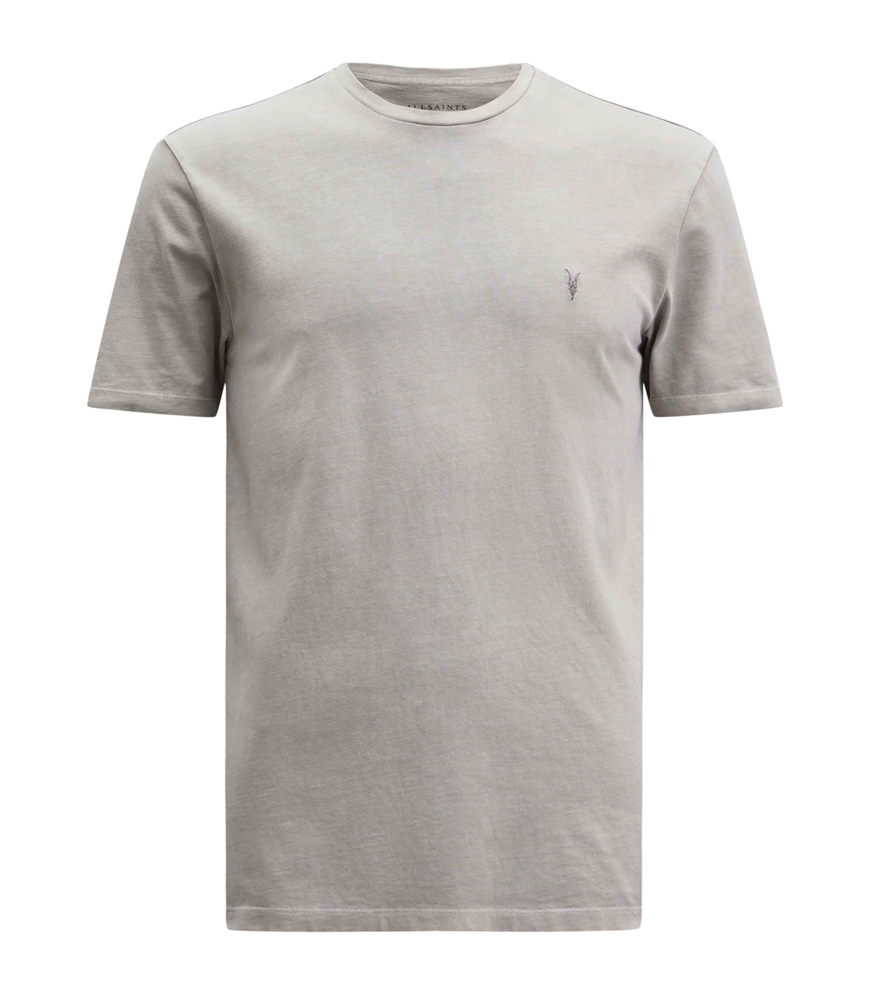 Allsaints - ossage crew neck slim ramskull t-shirt
 - men