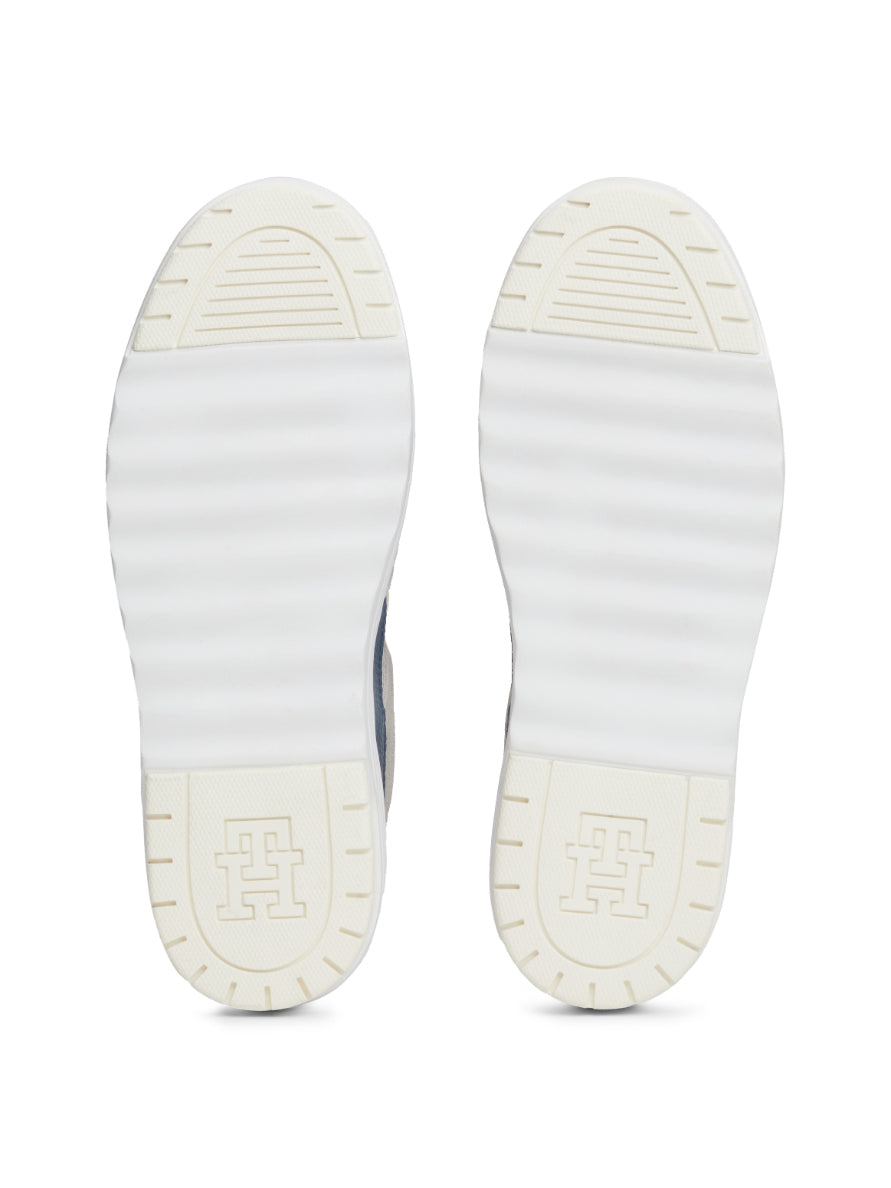Ecru/Navy Blue