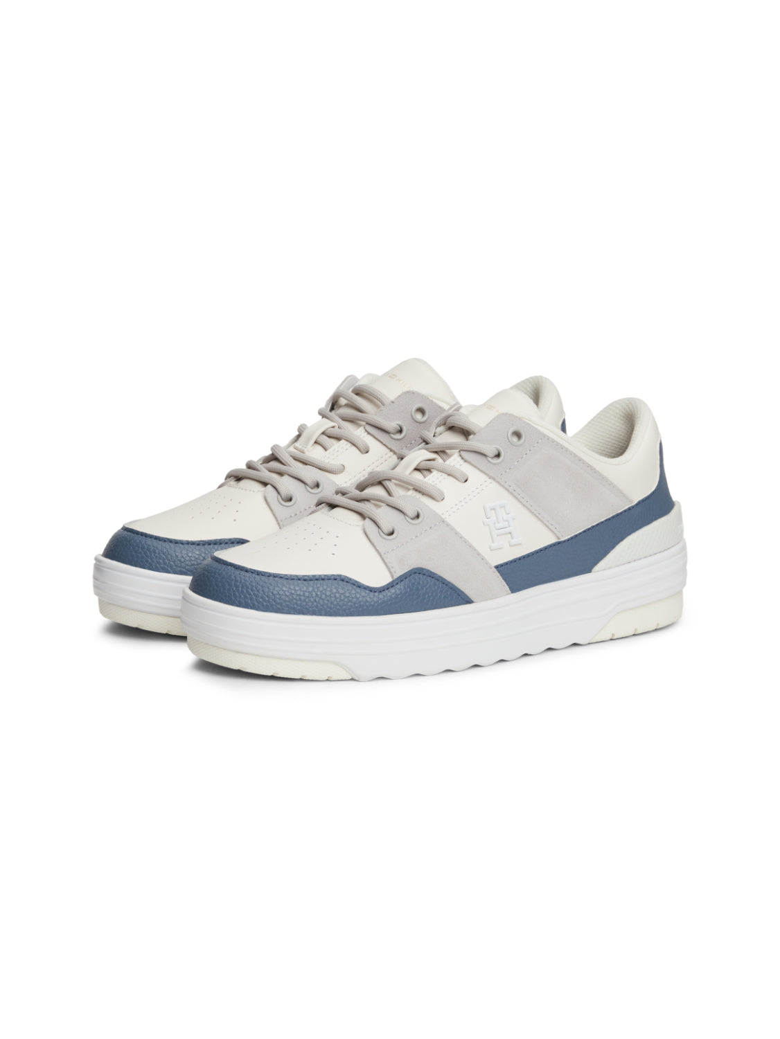 Ecru/Navy Blue