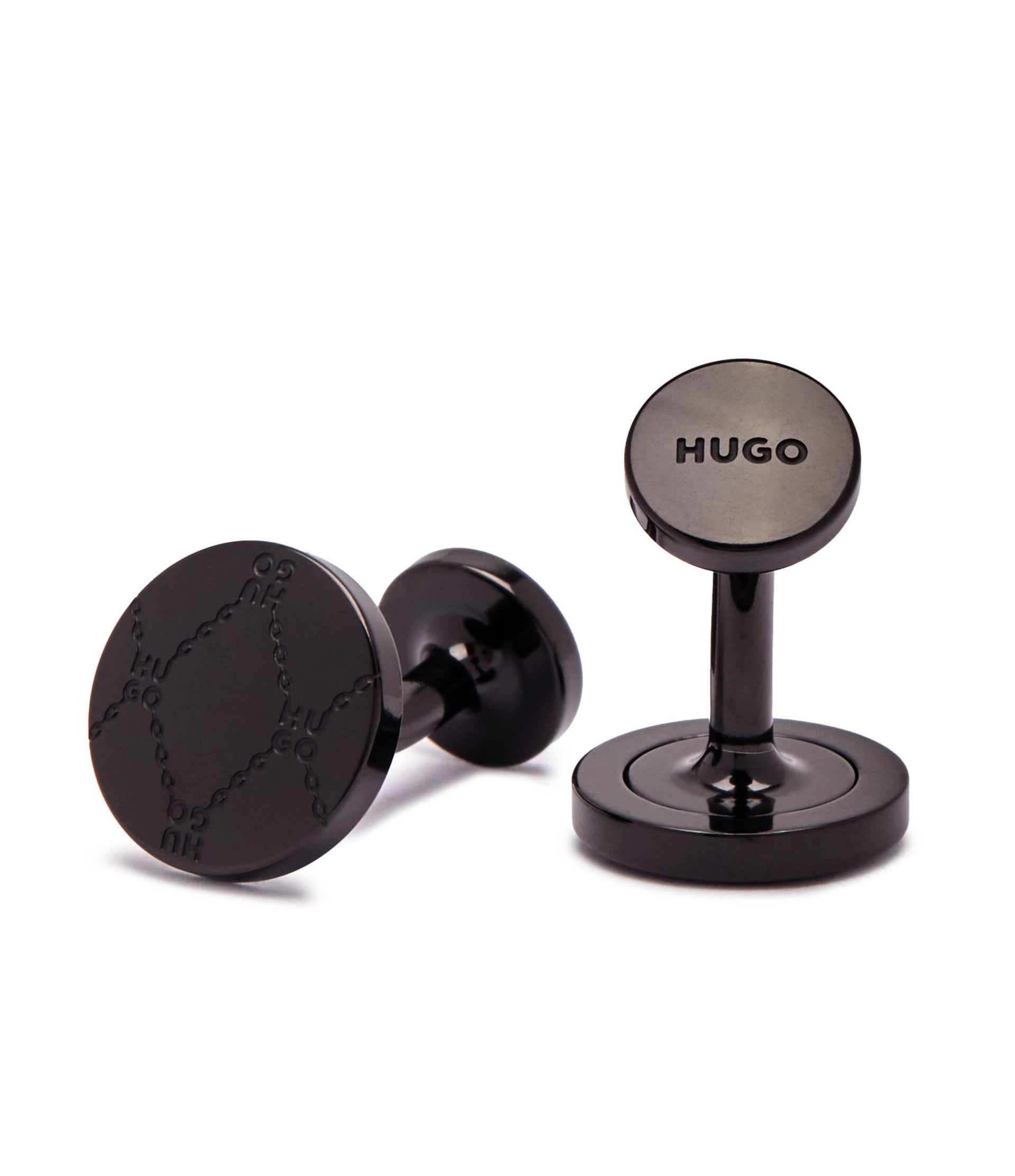 HUGO Round Cufflinks with Llogo – O'five Egypt