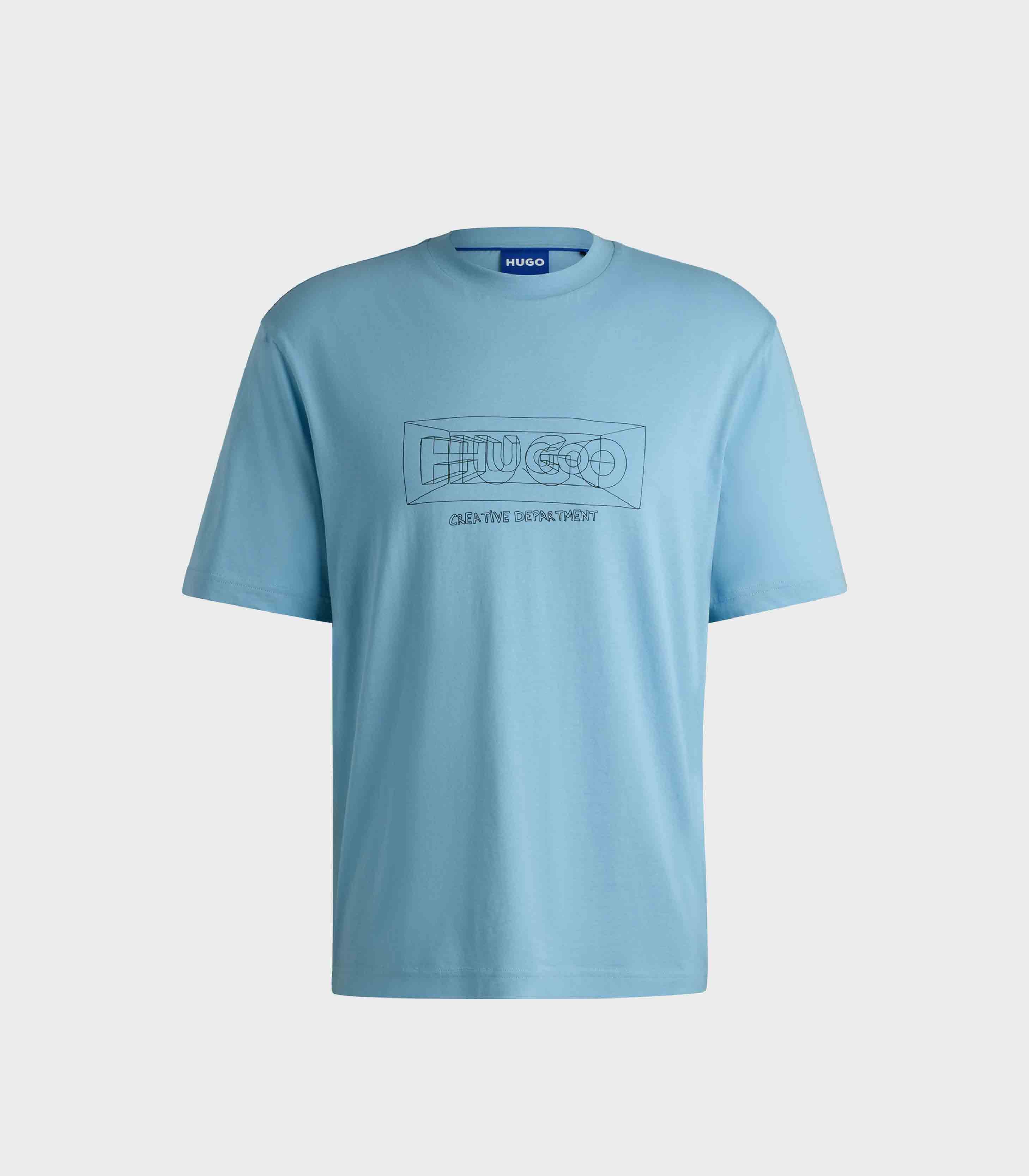 light Blue / White stripe