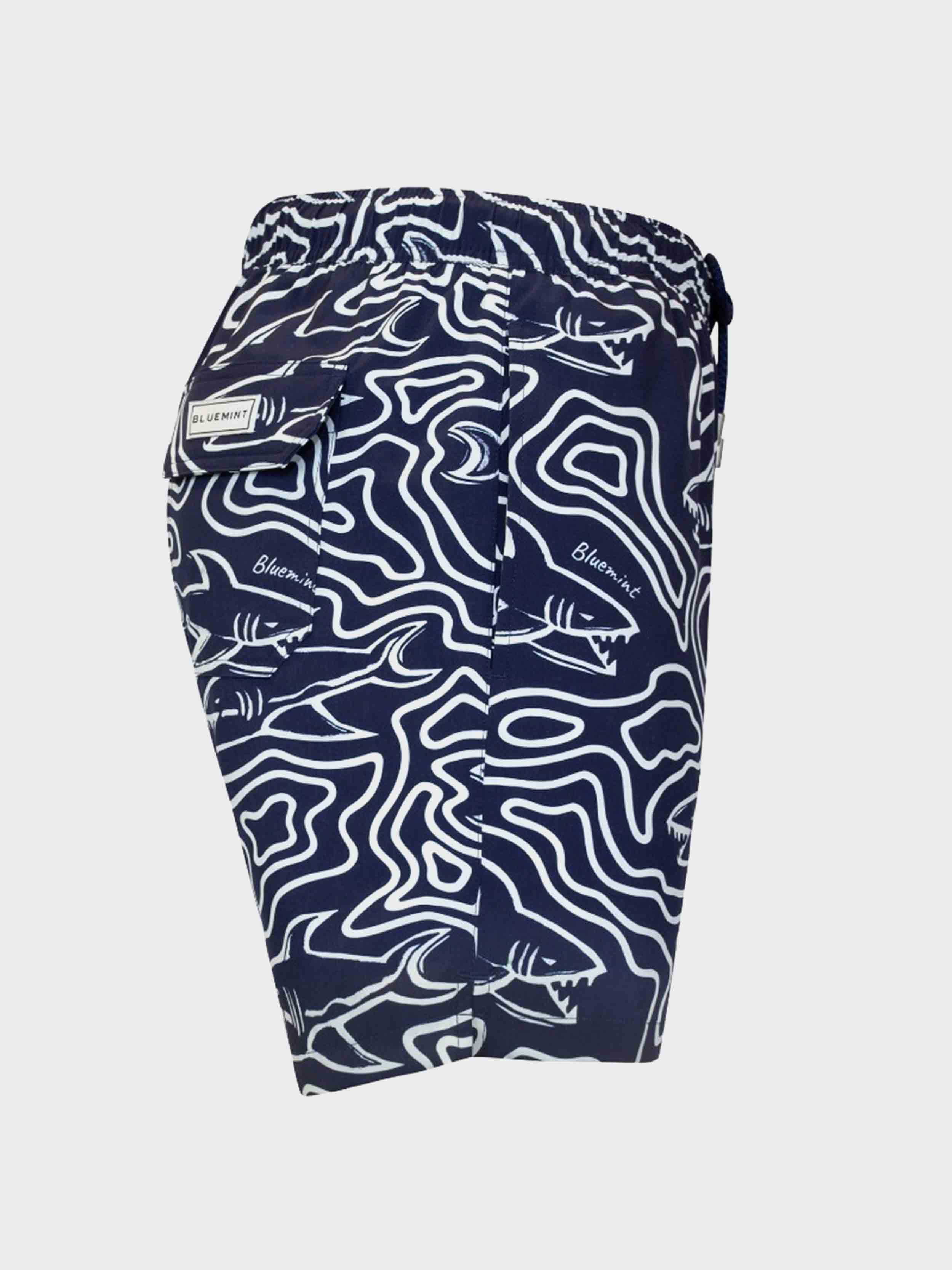 Navy/White