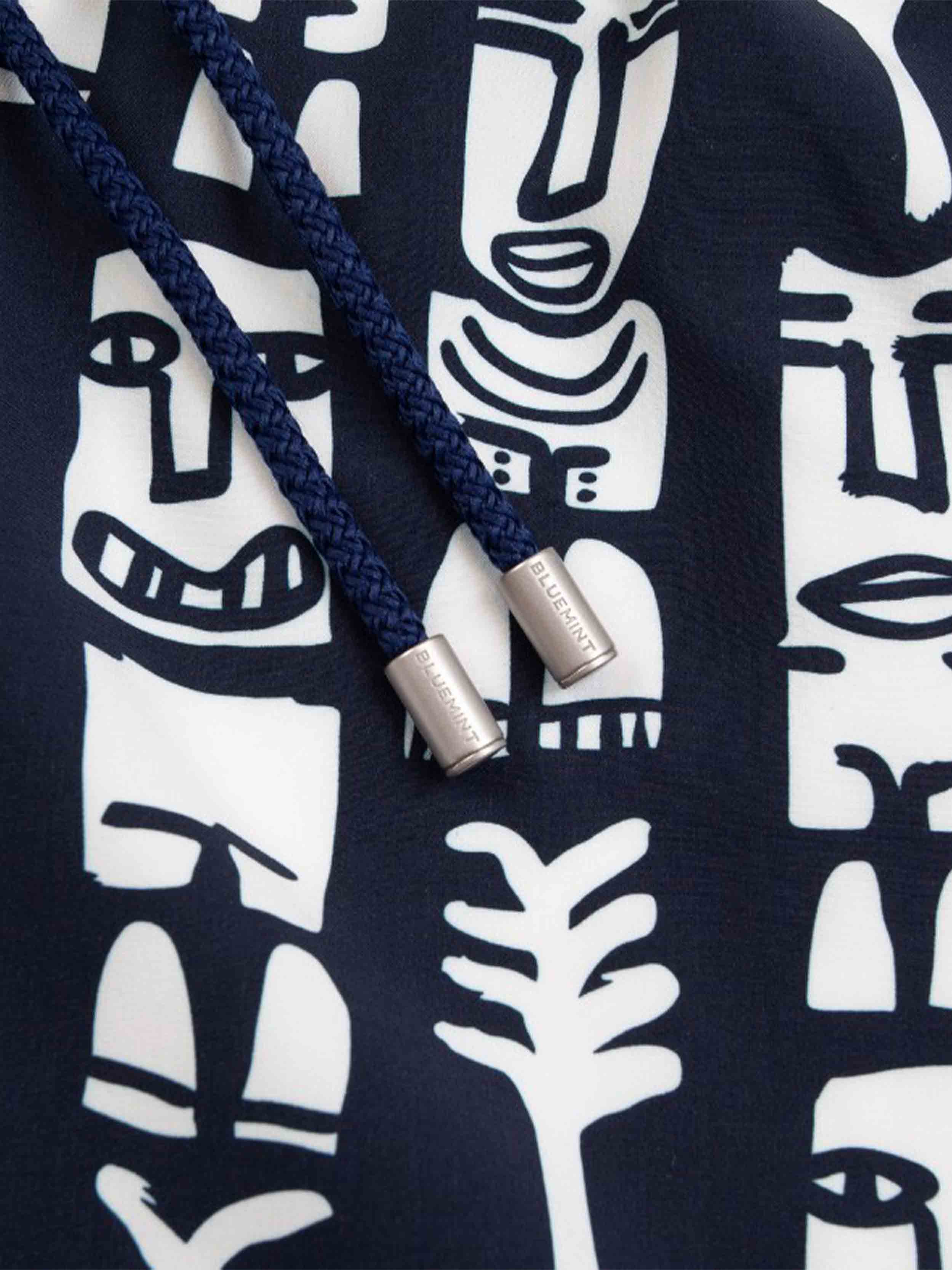 Navy/White