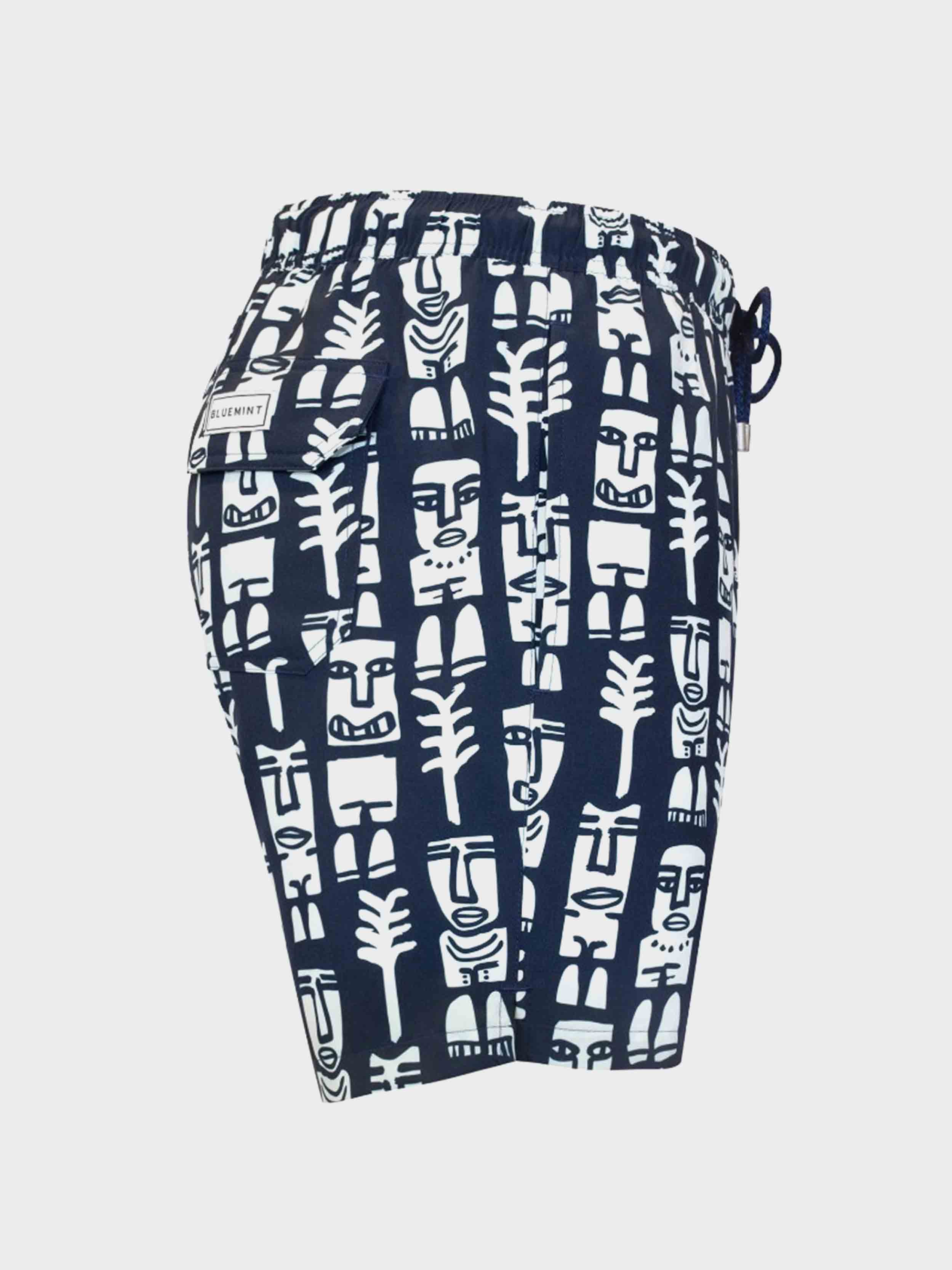 Navy/White