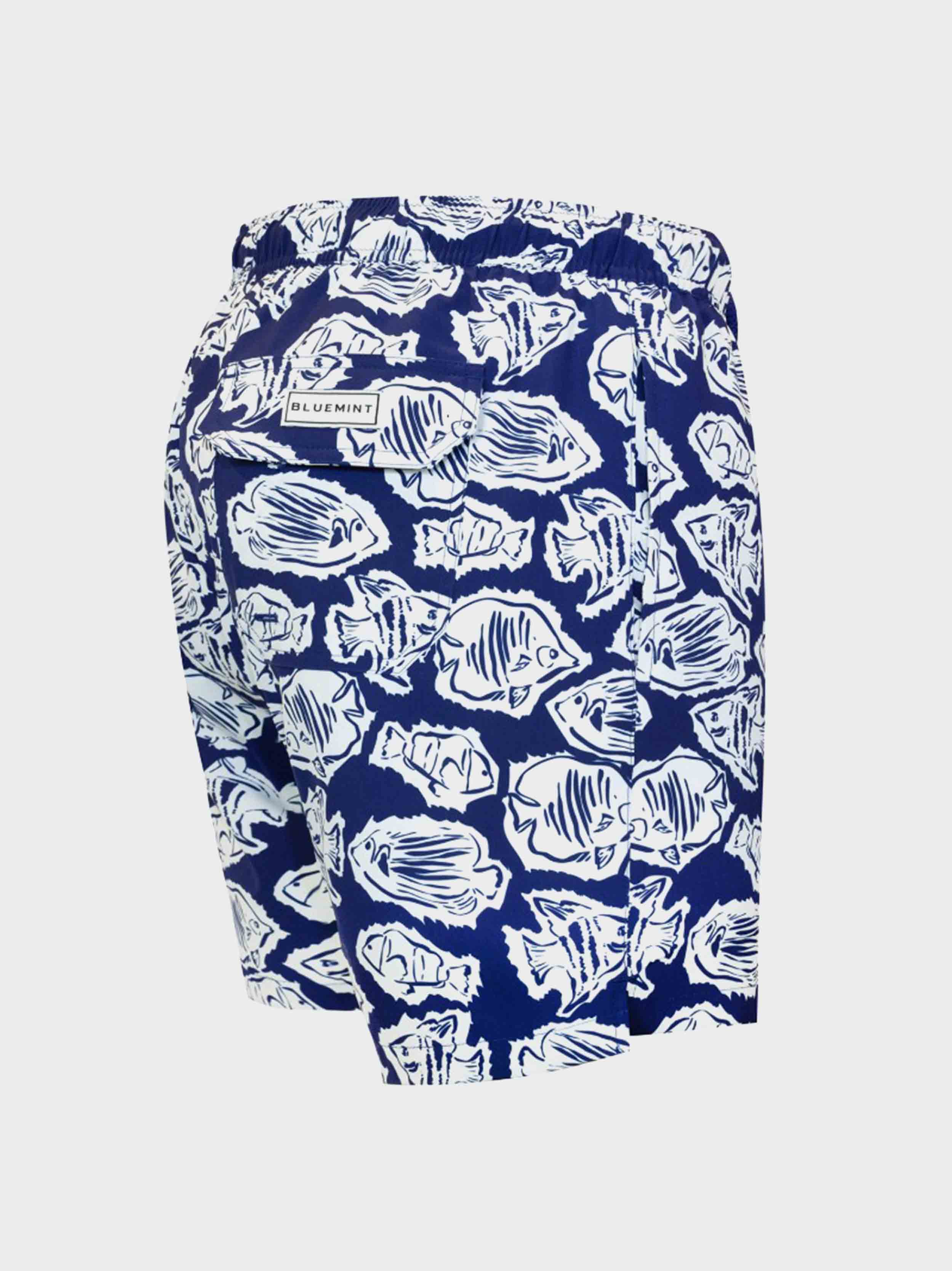 Navy/White