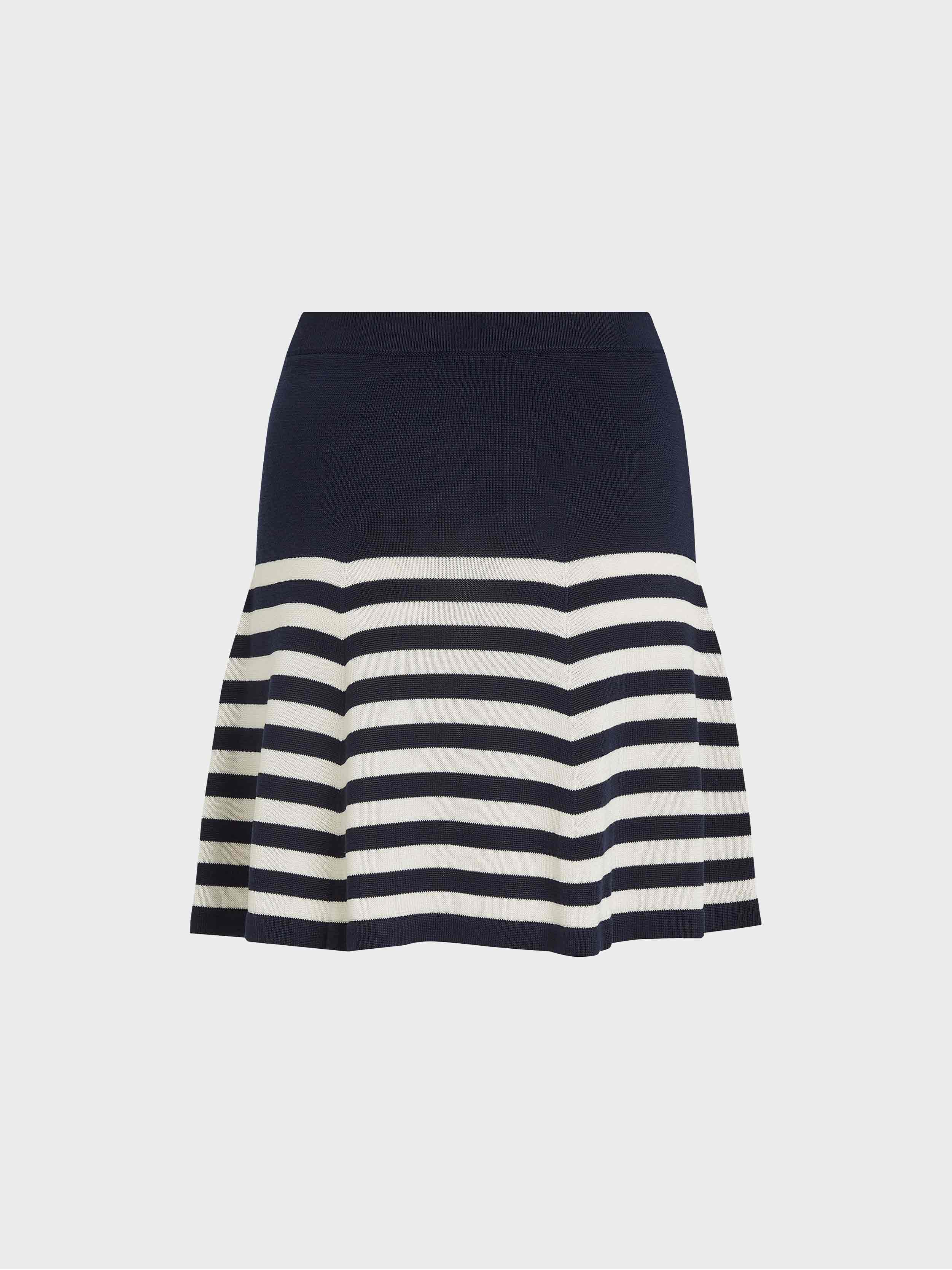 Ecru/Navy Blue