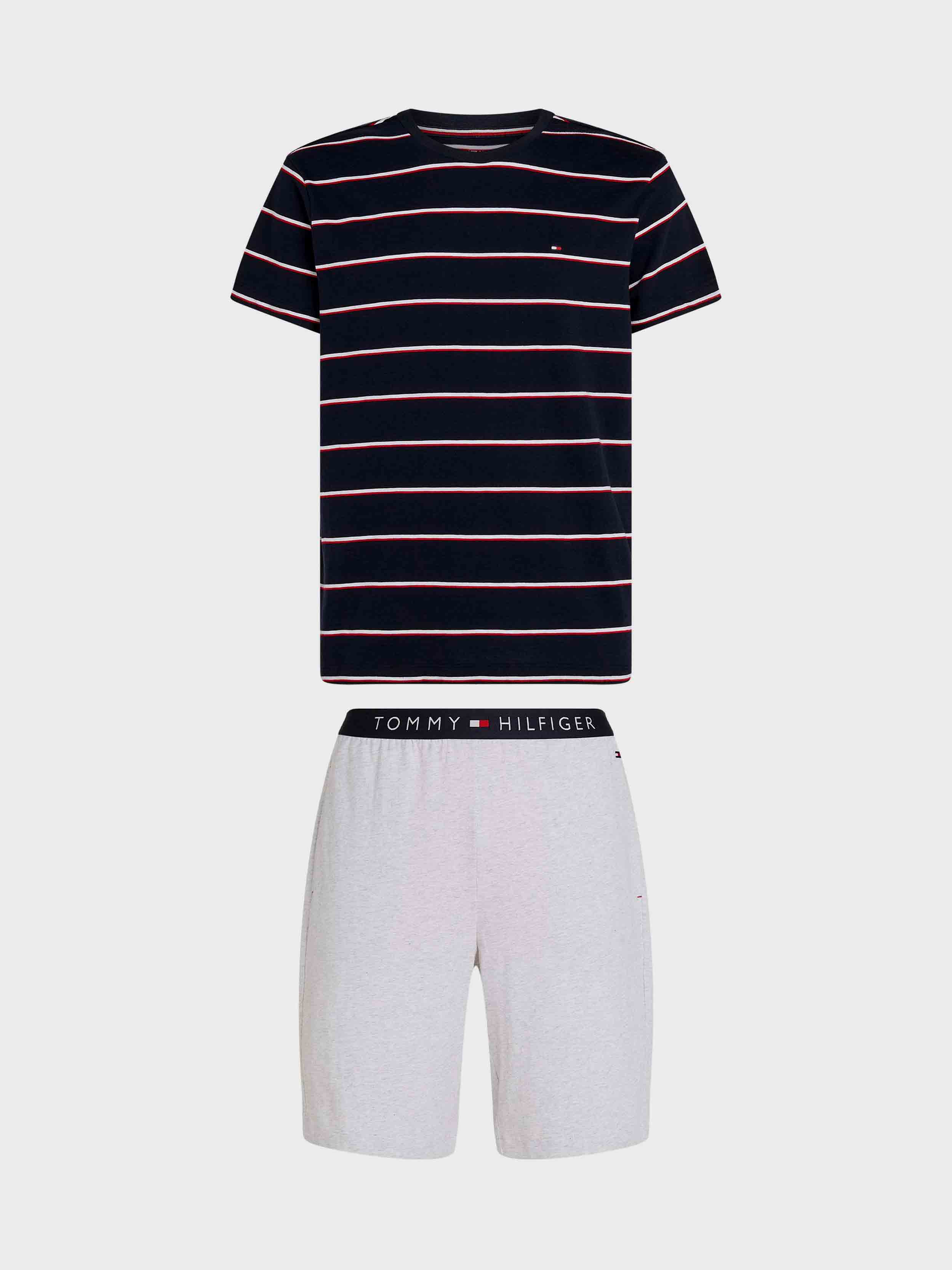 Stacked Stripes / Light Grey Ht