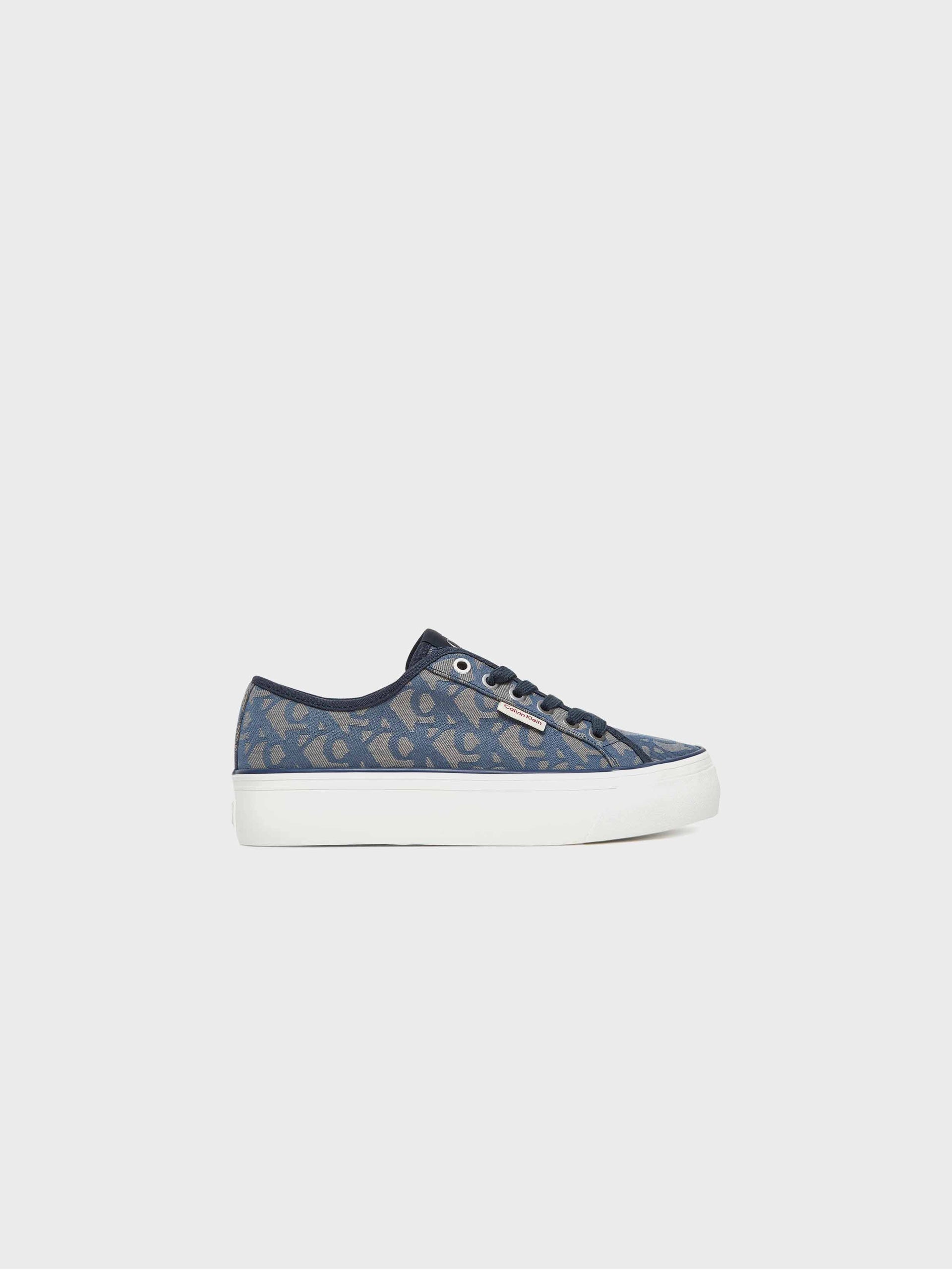 Calvin Klein Jeans Women's Vulc Flatf Jacquard Sneakers – O'five