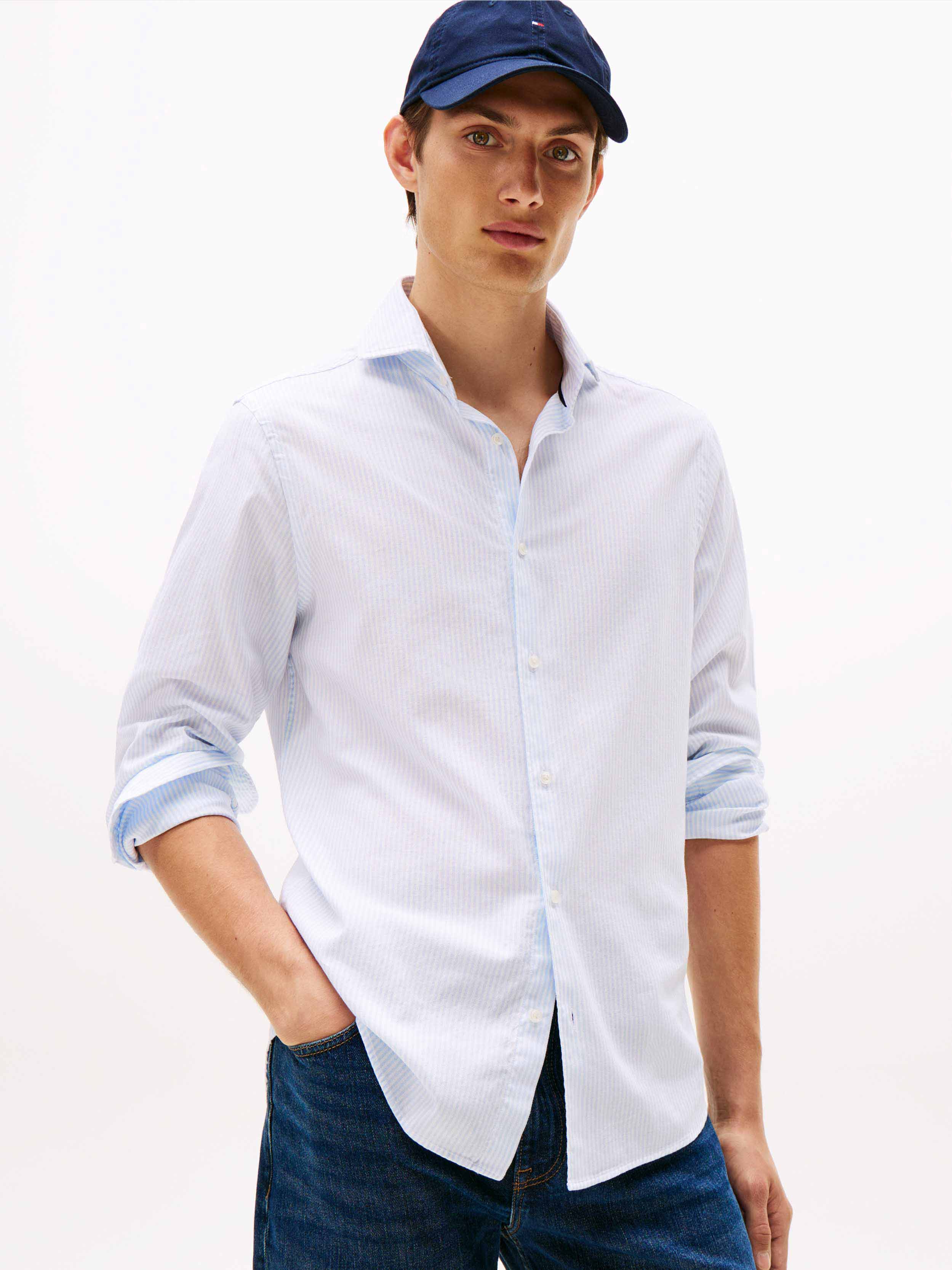 White / Blue