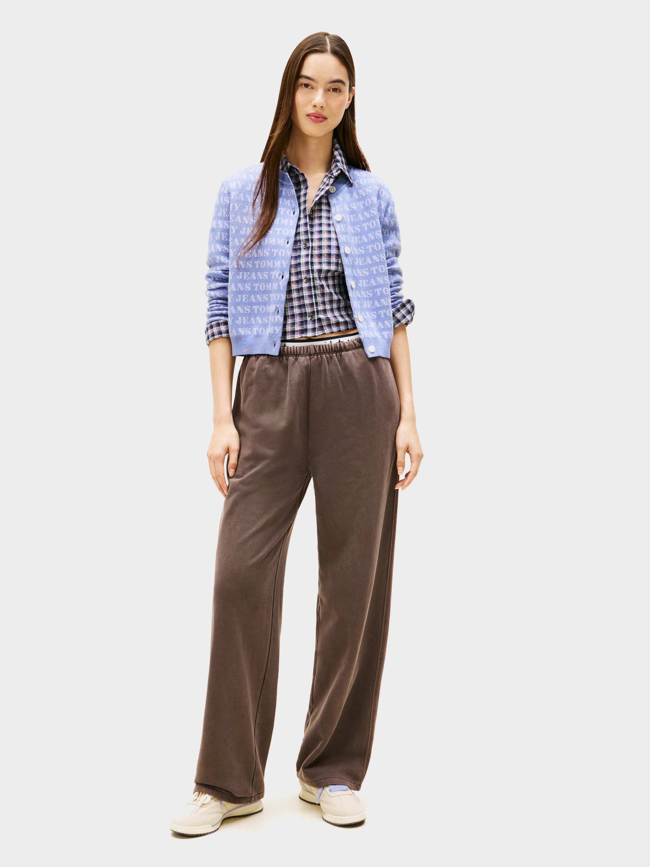 Blue Tommy Spell Out Aop