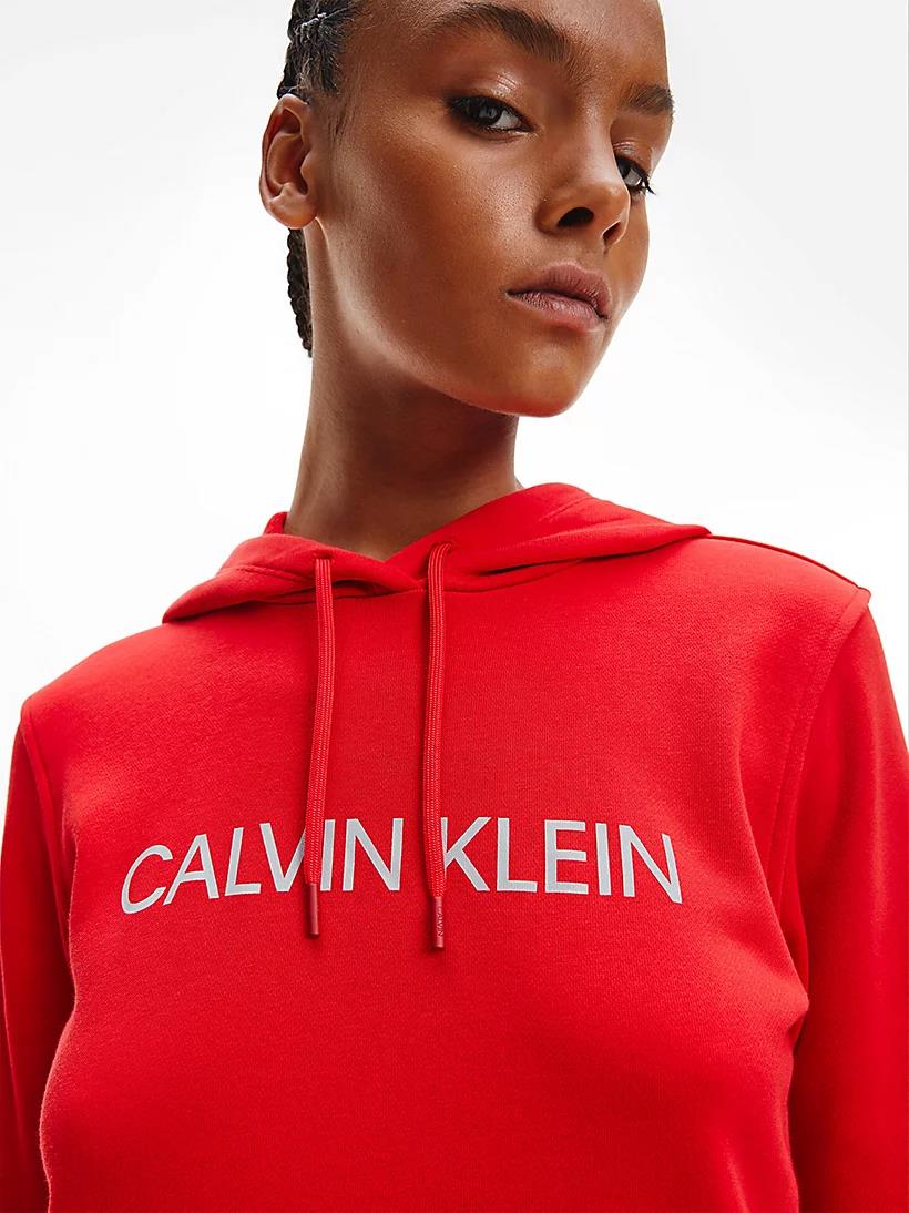Calvin Klein – logo hoodie regular fit – women – Ofive Egypt