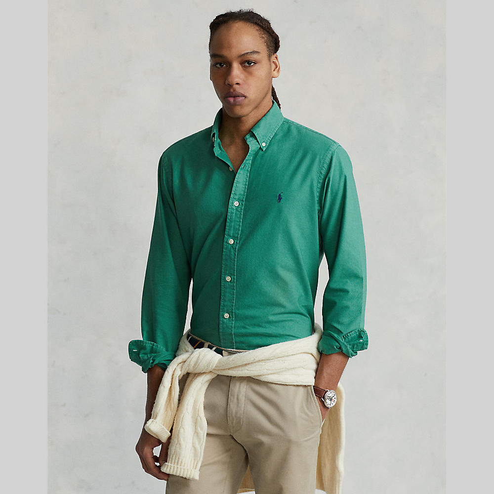 Uretfærdighed Alaska syv Polo Ralph Lauren – custom fit garment-dyed oxford shirt – men – Ofive Egypt