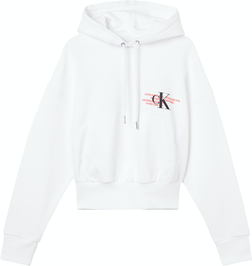 Calvin Klein Jeans – urban logo hoodie – women – Ofive Egypt