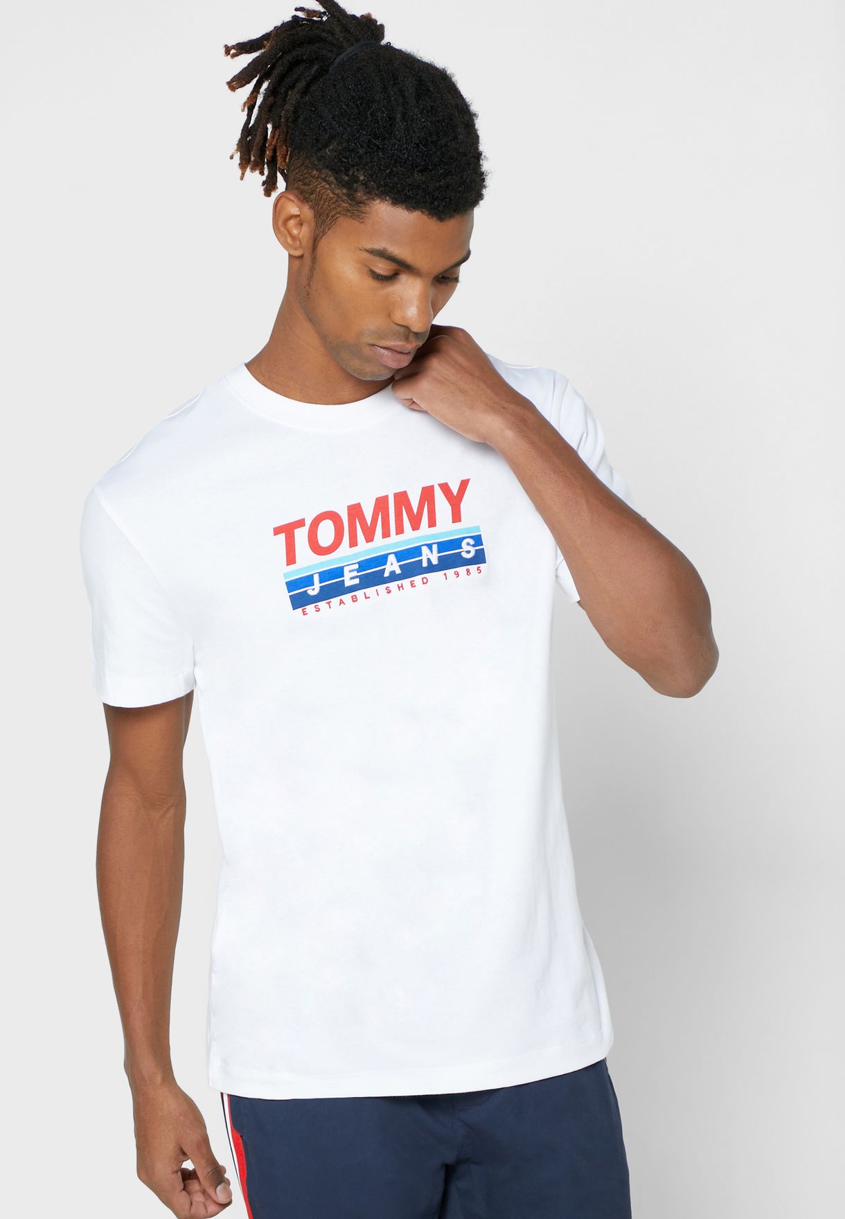 Tommy Hilfiger Jeans – logo crew neck t-shirt – men – Ofive Egypt