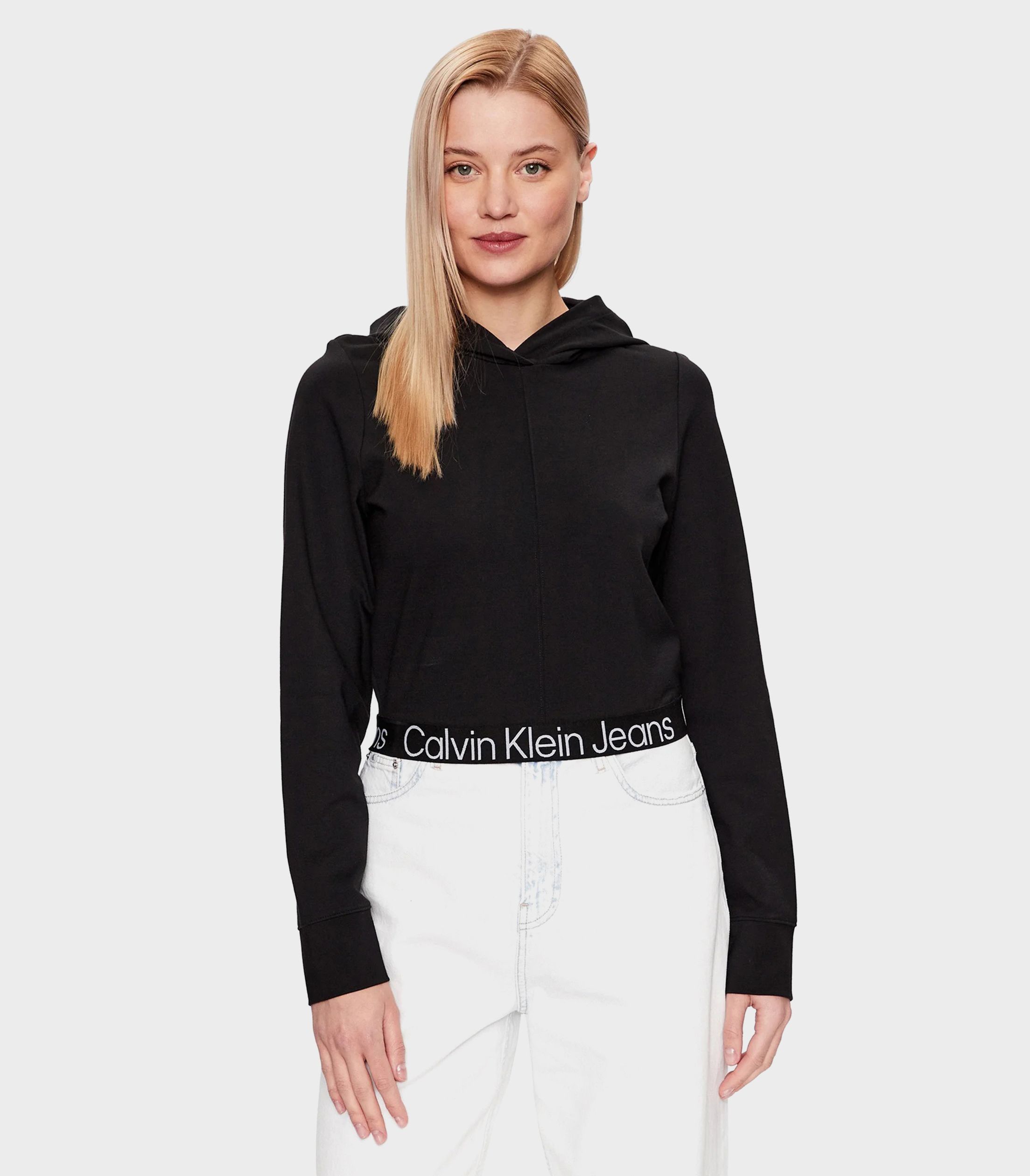 Calvin Klein Jeans – tape milano hoodie – women – Ofive Egypt