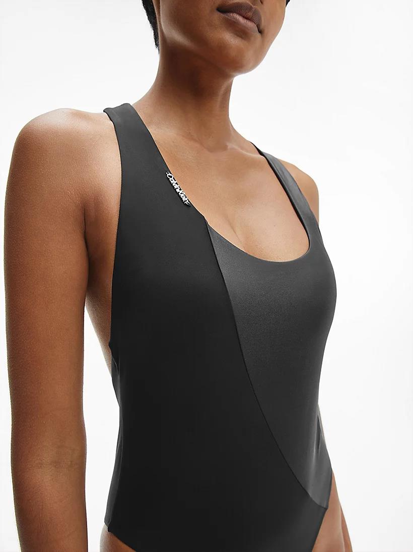 Calvin Klein – scoop neck swimsuit – core essentials – women – Ofive Egypt