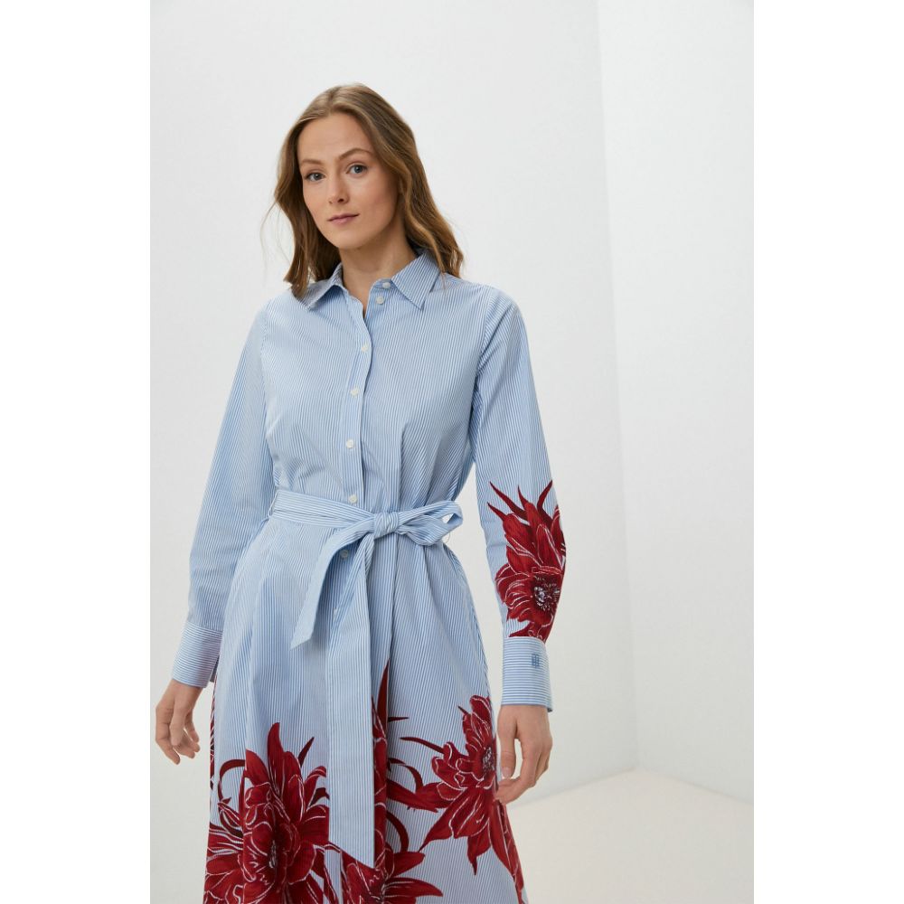 Tommy Hilfiger – floral print shirt dress regular fit – women – Ofive Egypt
